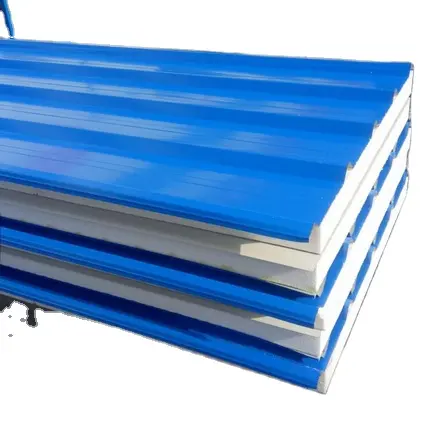 color steel insulated EPS sandwich panel board for roof and wall