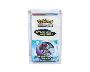 Étui de présentation portable en acrylique écologique moderne pour boîte de booster Pokémon demi-18 paquets (BB) - Product Image 1