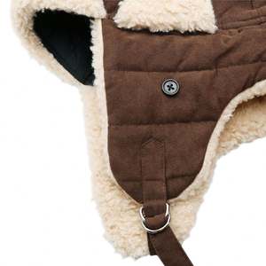 Chapeau d'hiver aviateur avec logo personnalisé, à rabats pour les oreilles, coloré, pour adultes unisexes, chapeau d'hiver trapper - Product Image 5