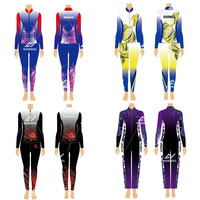 Veste d'échauffement de haute qualité pour club de danse, impression par transfert thermique, vêtements de sport pour équipe de gymnastique, studio de danse