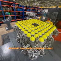 Machine de rotomoulage Keshang Roto à 3 bras droits pour balles de pickleball