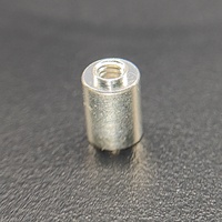Écrous de raccordement isolés pour circuits imprimés M1-M2.6, écrous en laiton rivetés avec manchon en zinc pour PCB