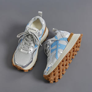 Women's Summer Casual <strong>Basketball</strong> <strong>Shoes</strong>-Breathable Sports <strong>Shoes</strong> with Cushioning Hollowed Soft 'S' Design - Product Image 3