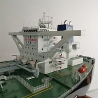 Modèle de navire O.A.S Factory 100% fait main de haute qualité, cadeau d'affaires personnalisé, modèle de navire tanker Kailuo de 150 cm
