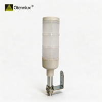 Otennlux Produsen Berkualitas Tinggi Harga Pabrik Lampu Menara LED 3 Warna dengan Buzzer Keras untuk Mesin Perkakas CNC