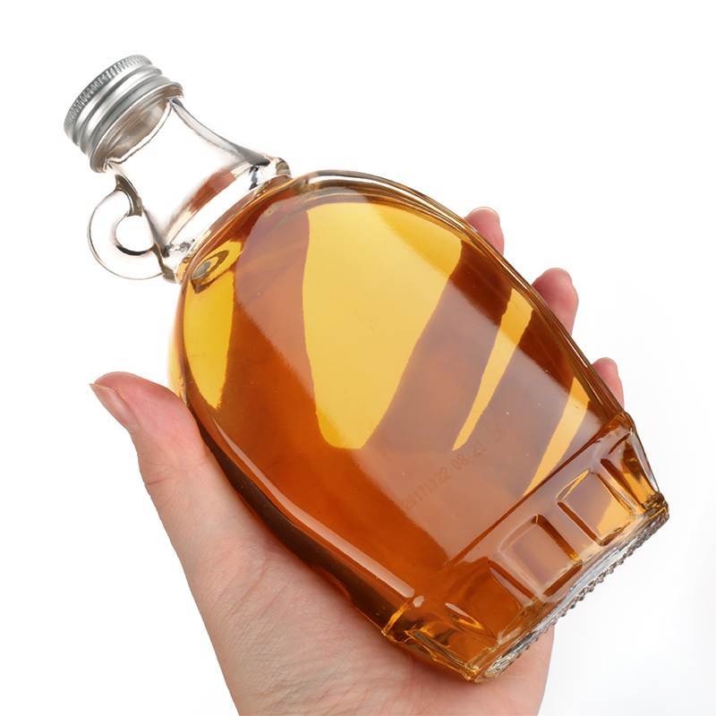 Distributeur De Miel Et Sirop En Acrylique 95,8g Avec Poignée - Anti-Goutte - Pour Érable, Chocolat, Sucre, Huile - Design Goutte D'Eau