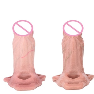 Anillos para Pene Ajustables, Funda de Silicona para Pene, Extensor, Bomba de Líquido, Dildo Realista, Anillo para Pene - Product Image 2