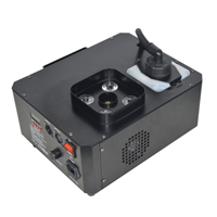 Machine à fumée LED MOKE 1000W avec 4x1W lumières RGB, télécommande sans fil DMX512, générateur de fumée portable pour scène, fête, club, mariage