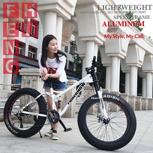 HG-A43 2025 Nouveau Vélo Tout-Terrain Populaire 26'' 4.0 à Pneus Larges / Vélo de Montagne Neige - Product Image 1