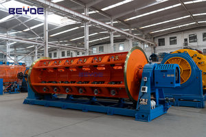 Máquina Trenzadora de Cables de Estructura Rígida <span class=keywords><strong>Beyde</strong></span> KJJ400-1+12, Trenzadora Rígida de Alta Velocidad 500-6+12+18+24, PLC/Siemens, Pantalla Táctil, AC - Product Image 6