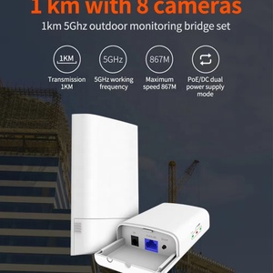 Extensor de Rango Tenda O1-5G, Antena Repetidora Wifi 5Ghz, Internet de Larga Distancia 1KM, Repetidor CPE Punto a Punto para Exteriores, 867Mbps - Product Image 4