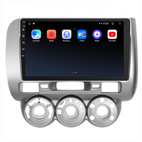 Autoradio multimédia 9 pouces avec lecteur vidéo, navigation GPS, écran Android 13 pour Honda Fit Jazz City 2002-2007 RHD