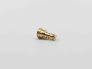 High Precision Custom CNC Machining Brass Grooving Female Threading Operation Part