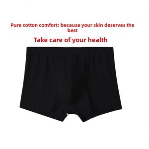 Calzoncillos bóxer de punto 100% algodón antibacterianos para hombre, venta al por mayor, ropa interior de corte holgado y tiro medio para hombres de mediana edad - Product Image 3