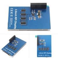 Ahududu Pi 4 ekran 3.5 inç TFT dokunmatik ekran 480*320 LCD + akrilik kutu muhafaza kutusu için ahududu Pi 3 modeli B 3B artı