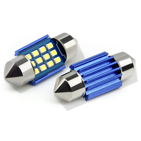 NICEBONJOUR C5W Festoon SMD LED Lumière intérieure de voiture 15 ampoules LED 36mm Accessoires de camion 12V/24V Canbus 6000-6500K 50000 heures