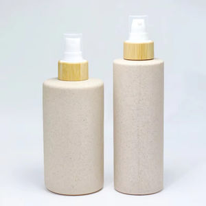 Emballage Pompe en Paille de Blé Biodégradable – Bouteille Vide pour Shampoing, Lotion, Cosmétiques – Écologique pour la Maison - Product Image 2