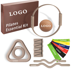 CZFIT - Juego de Bandas de Resistencia para Pilates con Logotipo Personalizado OEM, Tapete de Yoga de Goma PU, Bandas de Tela para Glúteos, Kit de Yoga y Pilates - Product Image 4