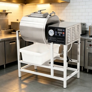 Tambor Comercial de Marinado al Vacío, Máquina Automática Bidireccional para Envasado de Vegetales y Curado de Carne para Hamburgueserías 110v - Product Image 1