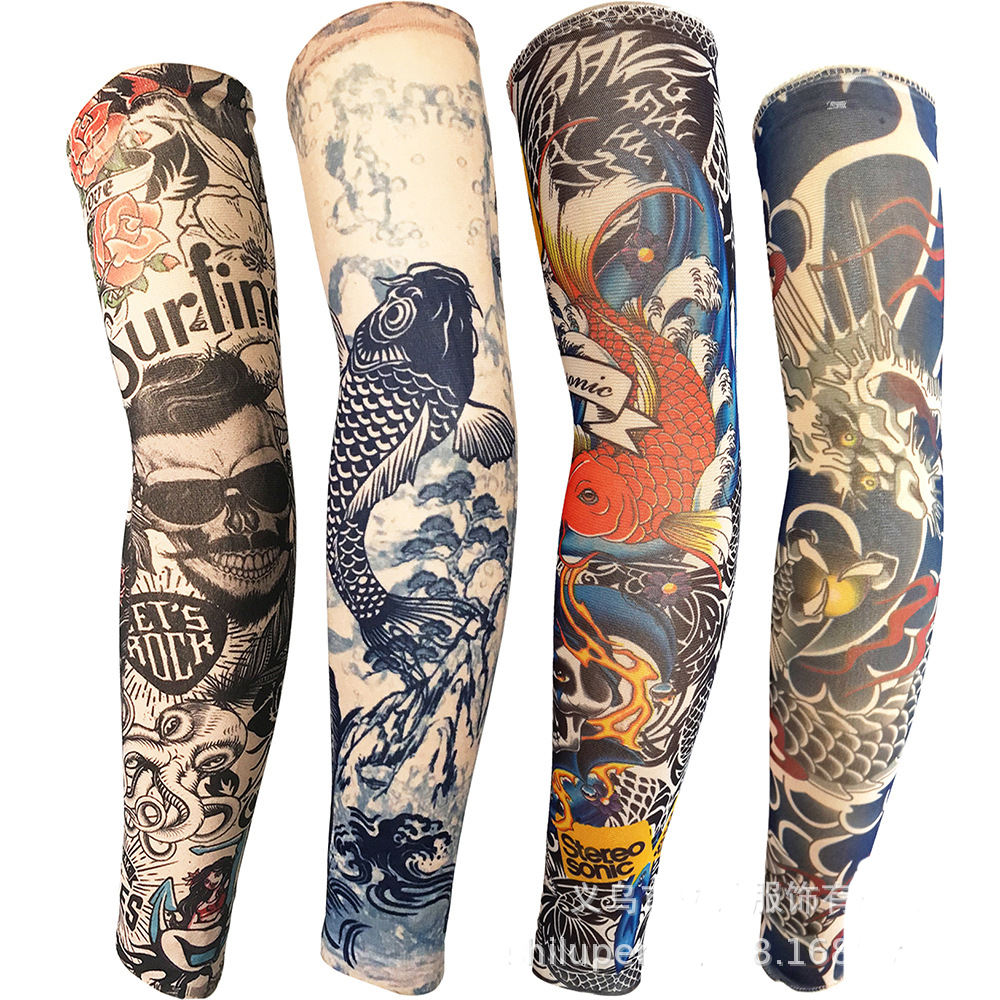 Cartoon Tattoo Sleeves Fun, Flexible, and Festive
