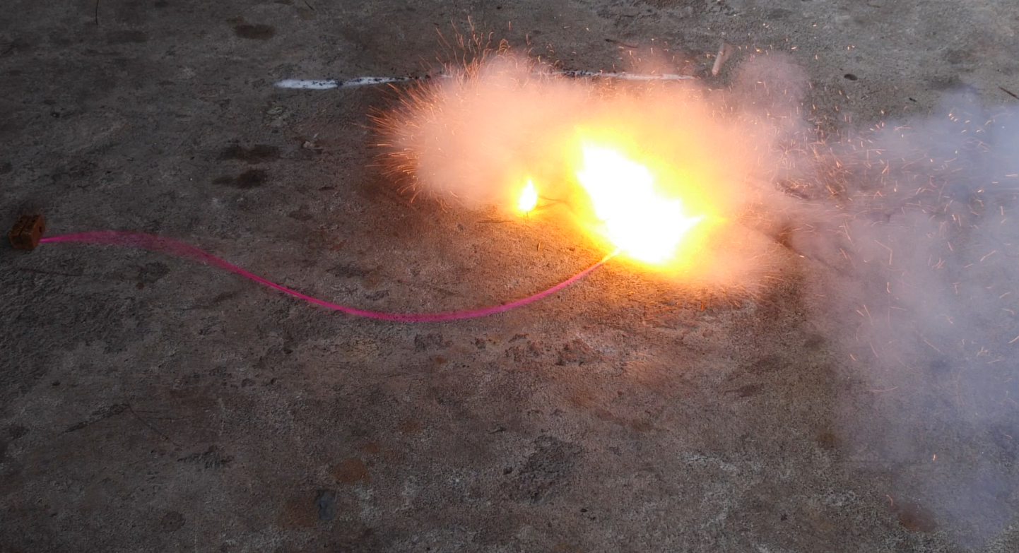 Professional artillery fire engineering combination roll fuze rope ...