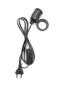 Đèn Hagood Modern 303 Switch + Đầu đèn E27 Full Tooth một vòng với phích cắm EU/US, phụ kiện đèn - Product Image 2