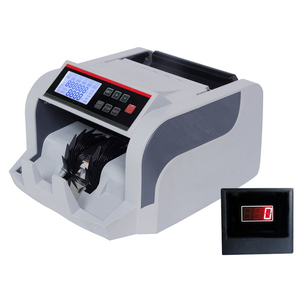 Máquina Contadora de Billetes con Detector de Dinero de China, Contadora de Monedas UV/MG para <span class=keywords><strong>USD</strong></span>/EURO - Product Image 1