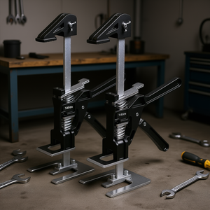 Cric hydraulique manuel Vevor pour atelier, capacité 330 lbs, hauteur maximale 7,1 pouces, pour un travail plus facile. - Product Image 2