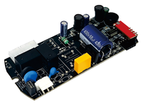 Contrôleur de ventilateur de plafond BLDC certifié CE & ERP, norme européenne, 230V pour moteur DC, module d'éclairage AC avec contrôle via application 2.4G et application Tuya