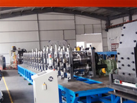 Structures en acier galvanisé en forme de C personnalisées OEM ODM pour machine de formage de profilés montée sur rail