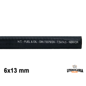 ท่อยางคาร์โบ/73379 /HT สำหรับน้ำมันดีเซลและน้ำมันเบนซินอินทรีย์6X13มม. (20ม.) - Product Image 2