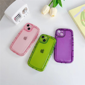 Venta al por mayor de alta calidad delgada cintura de lujo claro HD funda de teléfono para <span class=keywords><strong>Samsung</strong></span> <span class=keywords><strong>Galaxy</strong></span> A34 <span class=keywords><strong>5g</strong></span> <span class=keywords><strong>55</strong></span> 26 TPU a prueba de golpes fundas de teléfono móvil - Product Image 4