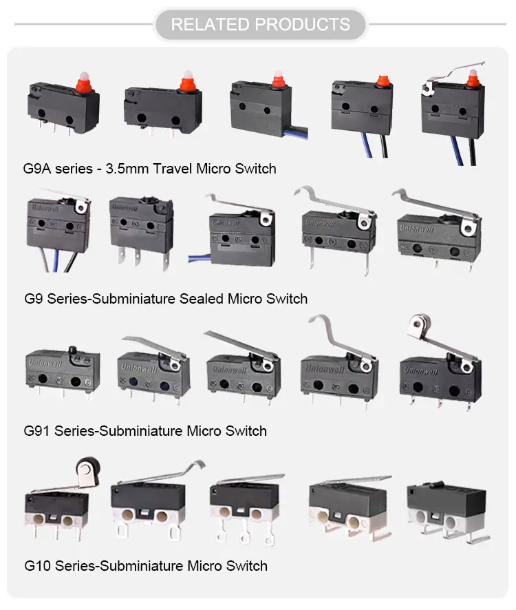 0.25 6.3 مفتاح توصيل سريع SPDT 26A مفتاح ميكرو 5A 10A 16A 22A مفتاح Microswitch لمسدس بطاقات الليزر