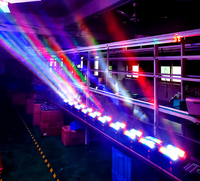 Mini projecteur de scène Spider Beam, lumière mobile DMX512, lumière disco 8*3W RGB LED ABS, pour DJ mobile, concerts, Noël, anniversaires