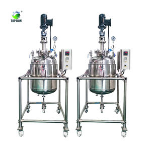 Cuve de réacteur chimique en lots de réacteur de cristallisation de réservoir agité continu en acier inoxydable avec réservoir de mélange - Product Image 2