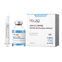 Ampoule GHK Cu à la Niacinamide, Acide Hyaluronique et Peptides de Collagène – Soin Quotidien Anti-Âge, Raffermissant, Réduit les Rides et Restaure l'Élasticité
