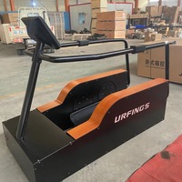 Entraîneur excentrique de gymnase de mode commerciale nouvelle machine de surf d'intérieur avec des matériaux d'acier et d'ABS pour l'usage de forme physique