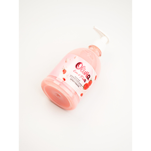 Delicate Strawberry Jam Moisturizing <b>Liquid</b> Hand Soap with Glycerin and Fruit Extracts 500 ml Olivia Love & Fruttis - Product Image 3
