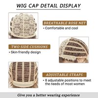Perruques courtes blondes TISHINING pour femmes blanches, coupe pixie, brun foncé, blond synthétique, résistantes à la chaleur, dentelle française naturelle