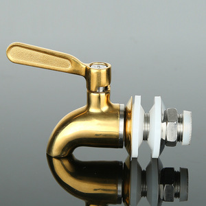 <span class=keywords><strong>Robinet</strong></span> en acier inoxydable au design luxueux, surface brossée, valve de type spirale <span class=keywords><strong>pour</strong></span> bouteilles de vin en verre, bocaux en céramique, réservoirs à vin - Product Image 3