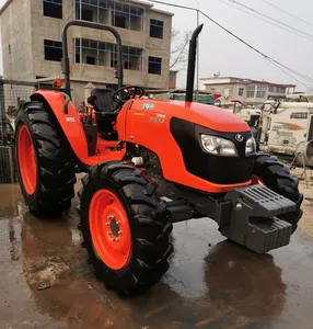 2 Wheel Tractor Factory Custom High Quality 4 Wheel Drive Tractor With Front Loader And Backhoe Tractor