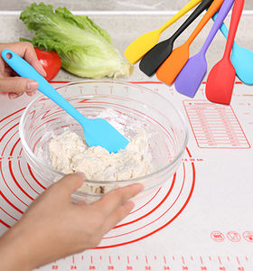 Espátula para Pastel de Silicona de Grado Alimenticio ZGBROTHERS SN-K020 de 11 Pulgadas, Antiadherente, Ecológica, Apta para Lavavajillas, Herramienta para Hornear y Repostería - Product Image 4