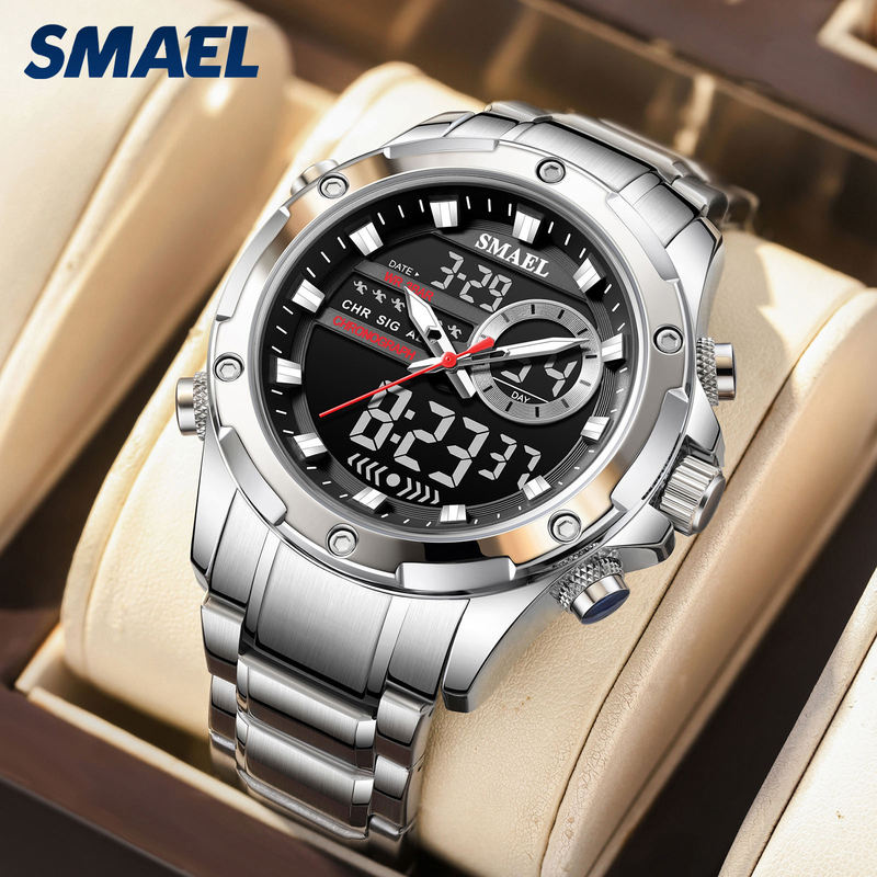 Smael 8045 Sports Dual Display Analog