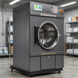 Séchoir industriel automatique 35 kg, équipement de blanchisserie commercial électrique 380 V avec fonction autonettoyante et anti-plis - Product Image 3
