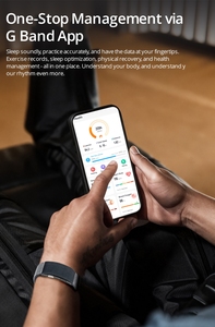 สมาร์ทแบนด์แฟชั่นกันน้ำ IP68 พร้อมฟังก์ชั่นโทรฉุกเฉิน SOS <span class=keywords><strong>ว</strong></span>ัดอัตราการเต้นของหัวใจ แบตเตอรี่ใช้งานได้ 5-10 <span class=keywords><strong>ว</strong></span>ัน สำหรับทุกเพศ ยี่ห้อ VITRO - Product Image 2