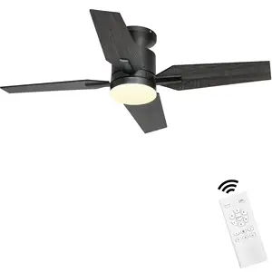 40 pollici moderno piccolo ventilatore da soffitto interno 6 velocità funzione Timer motore a corrente continua ventilatori a soffitto con luce