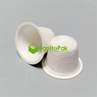 BonitoPak Capsule de café à dosette biodégradable non tissée K Cup avec filtre