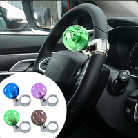 Bouton rotatif universel pour volant de voiture et camion, poignée d'assistance électrique en acrylique, accessoires intérieurs automobiles