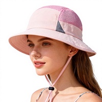Produsen Topi Menawarkan Kustomisasi dalam Jumlah Kecil Topi Nelayan Unisex Bahan Nilon untuk Luar Ruangan Logo Bordir dan Cetak Pabrik