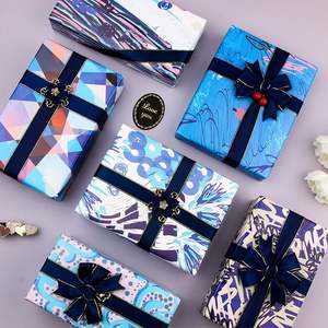 Papel de regalo con textura abstracta moderna Diseños artísticos únicos - Product Image 4